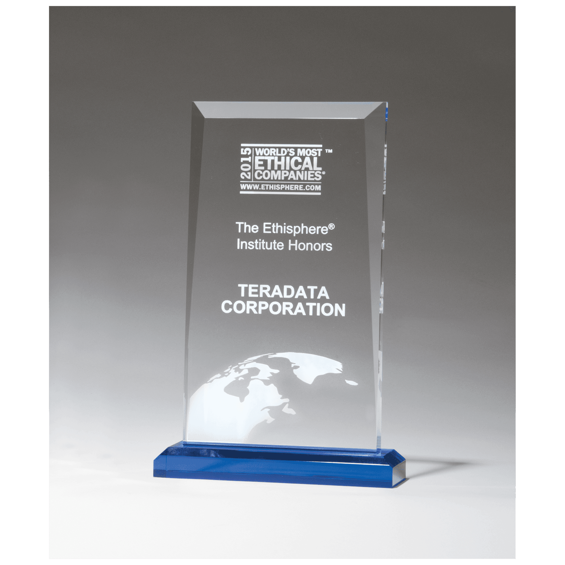 Apex Series Award with Blue Highlights