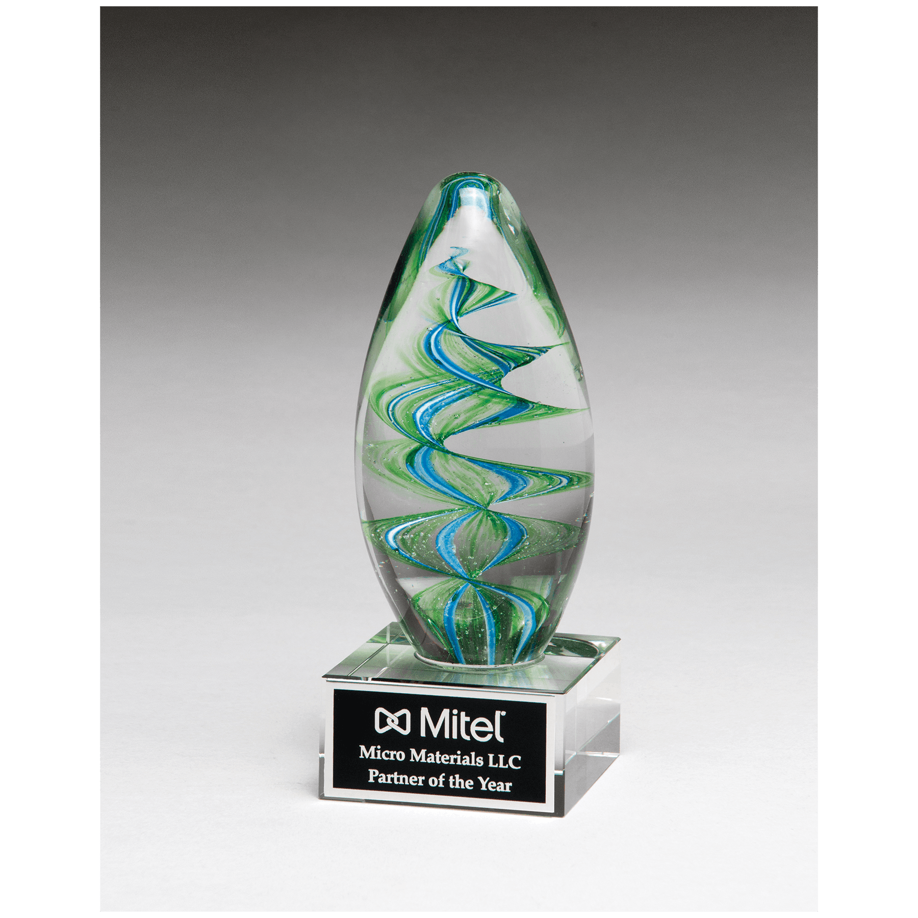 Swirled Art Glass