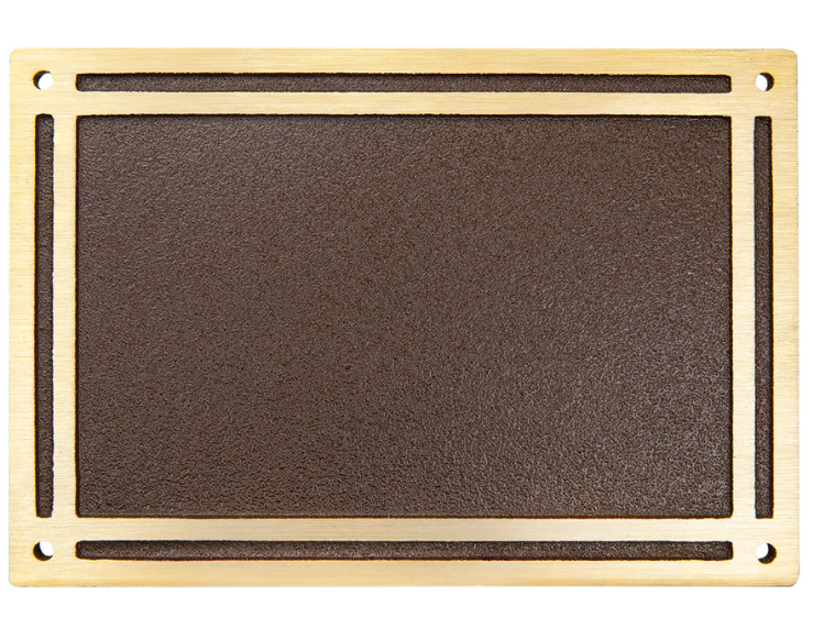 Cast Aluminum Plaque