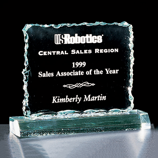 Cracked Ice Acrylic Award