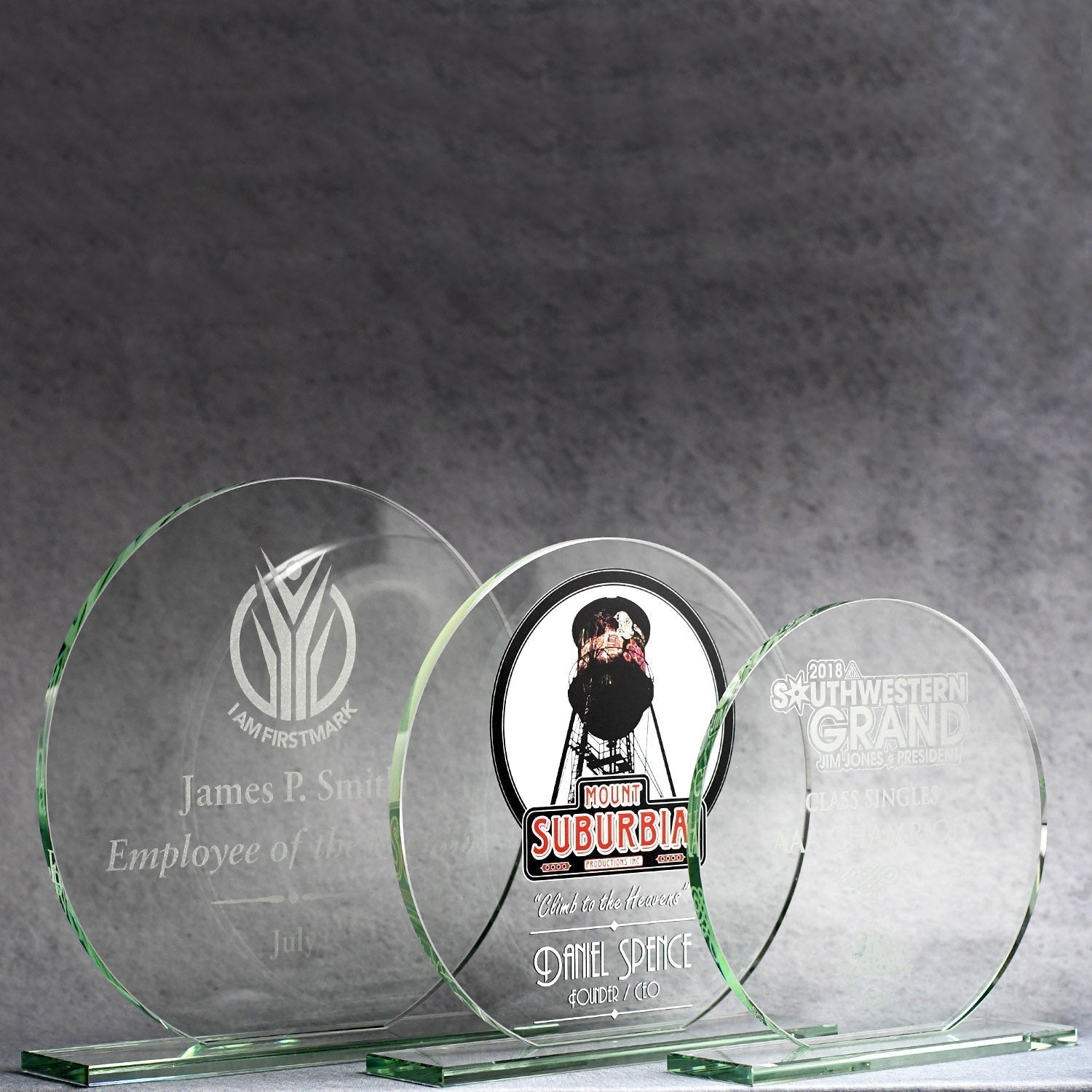 Economy Jade Glass Circle