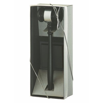 The Director's Set - Ebony Gavel & Sounding Block