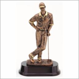 Golfer with Putter Resin Award