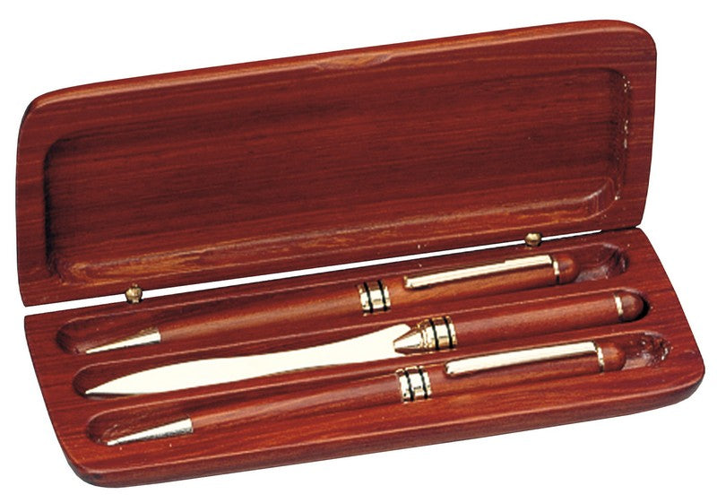 Rosewood Box with Pen/Pencil/Letter Opener
