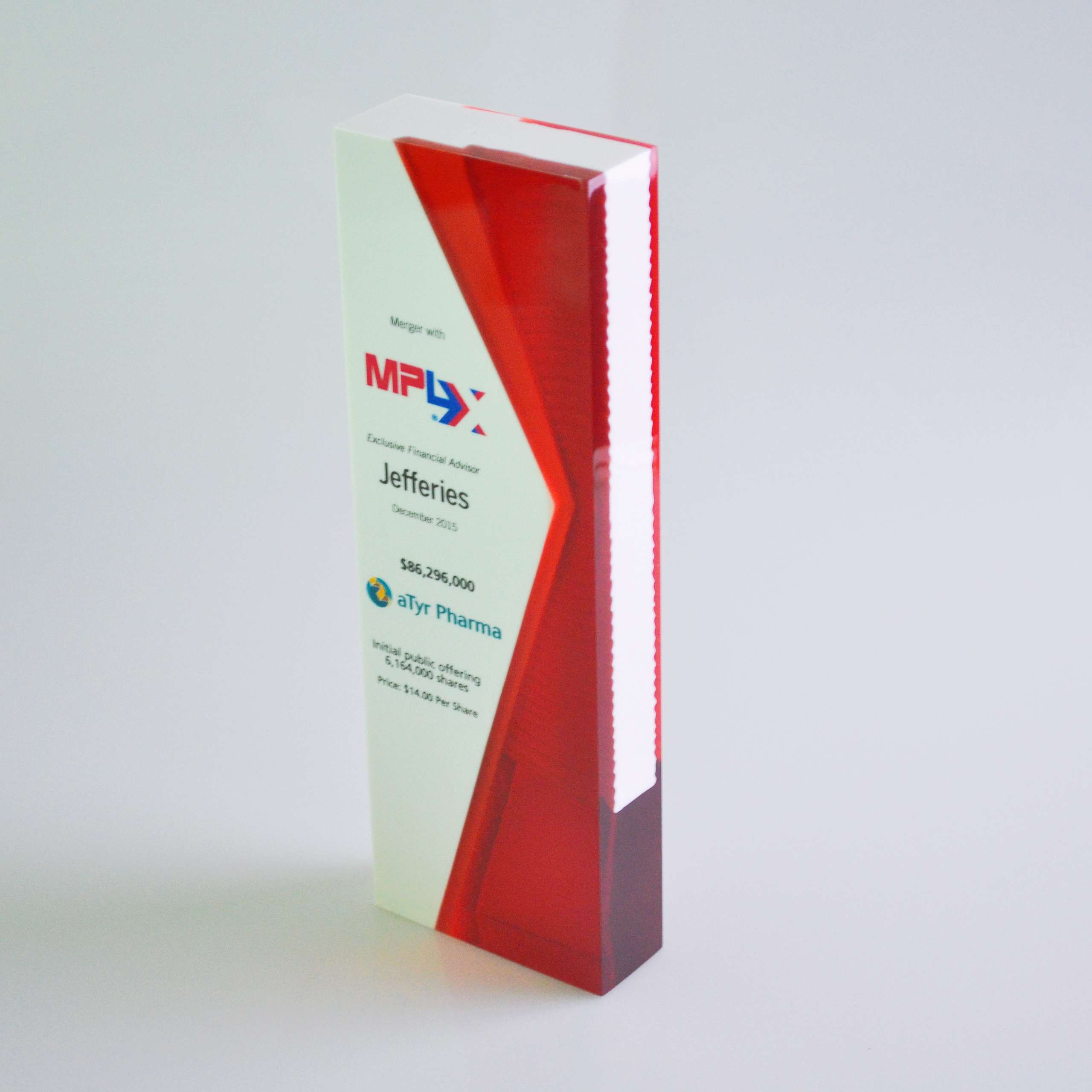 Poly Resin Arrow Trophy