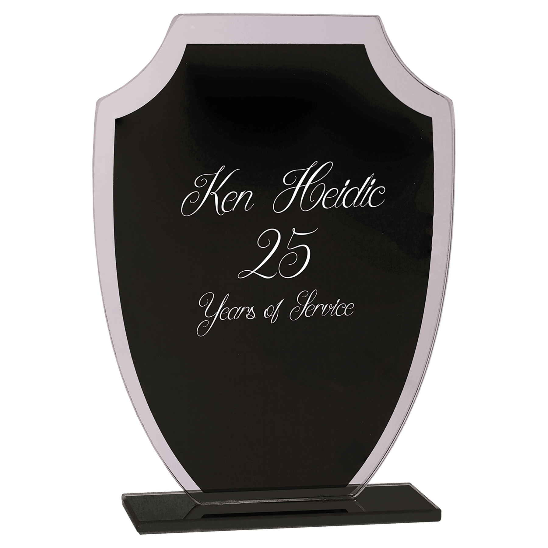 Black Reflection Glass Award