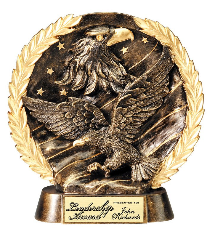 Bronze Stone Wreath Award