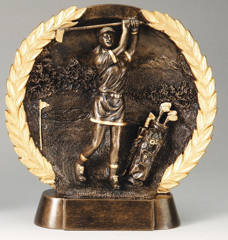 Bronze Stone Wreath Award