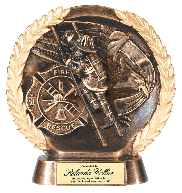 Bronze Stone Wreath Award