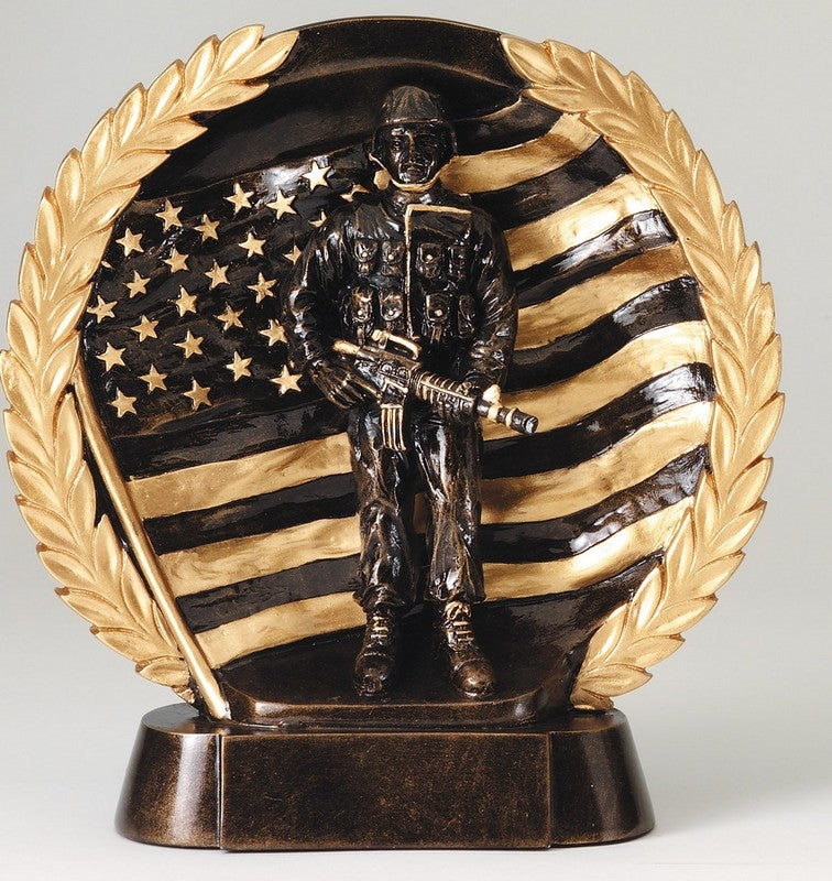 Bronze Stone Wreath Award