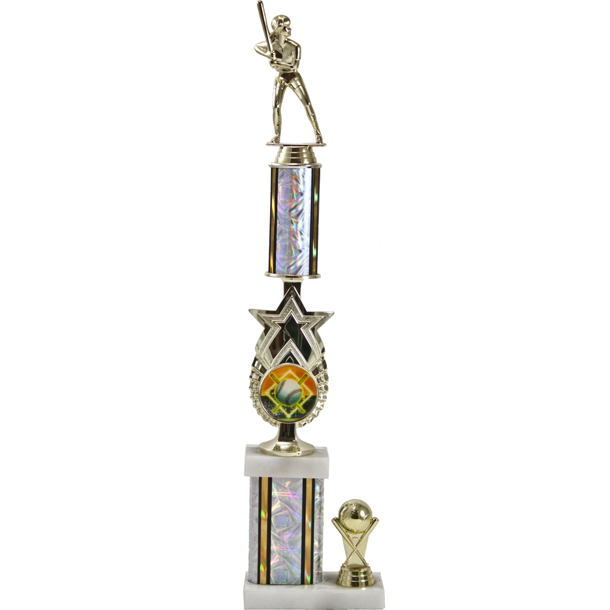 Two-Tier Trophy with Star Riser
